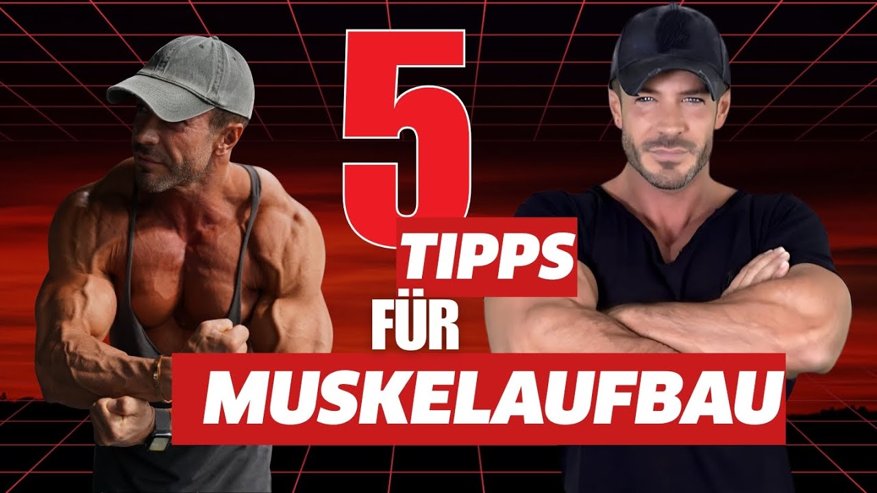 Diese 5 Ernährungstipps musst du kennen, wenn du Muskeln aufbauen willst