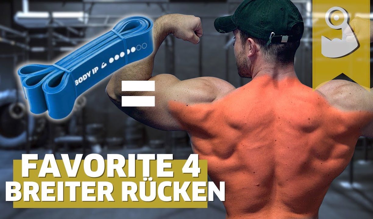 Breiter Rücken - Die vier besten Übungen