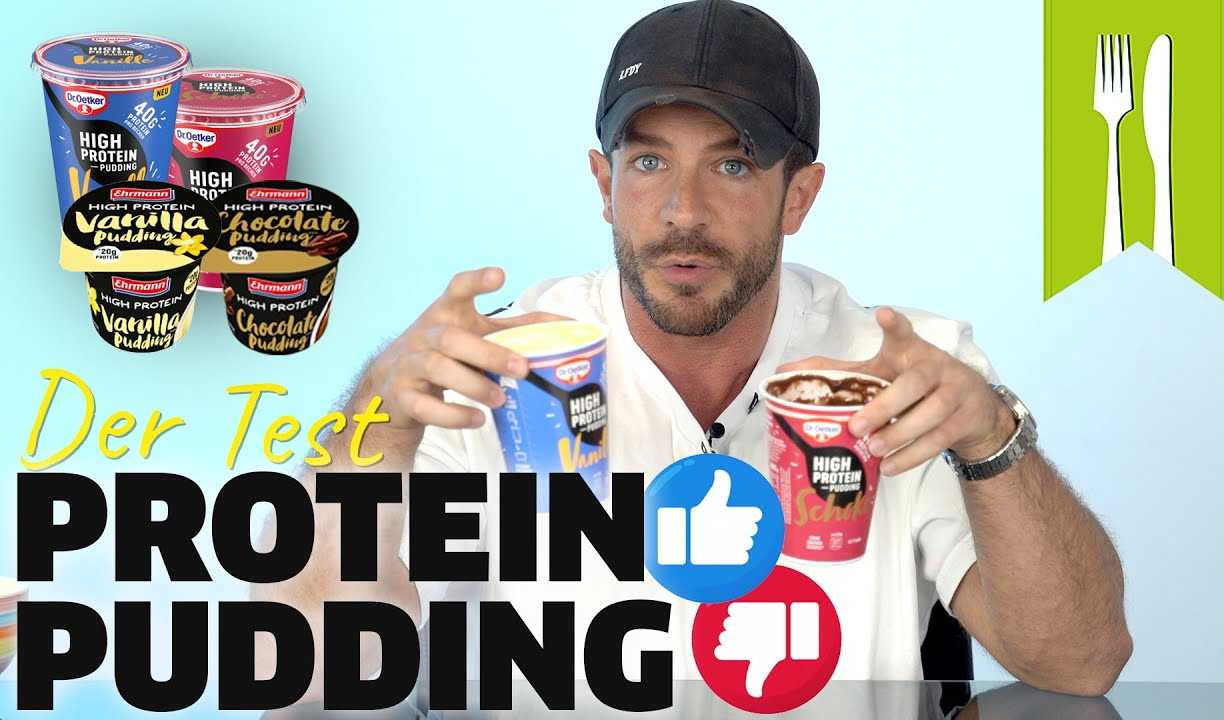 Protein Pudding Vergleich - Ehrmann vs. Dr. Oetker vs. selbstgemacht