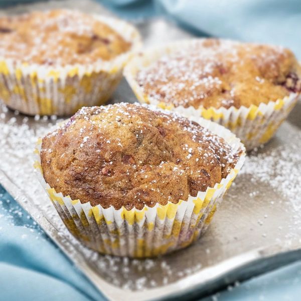 Rezept für Sueße Proteinmuffins