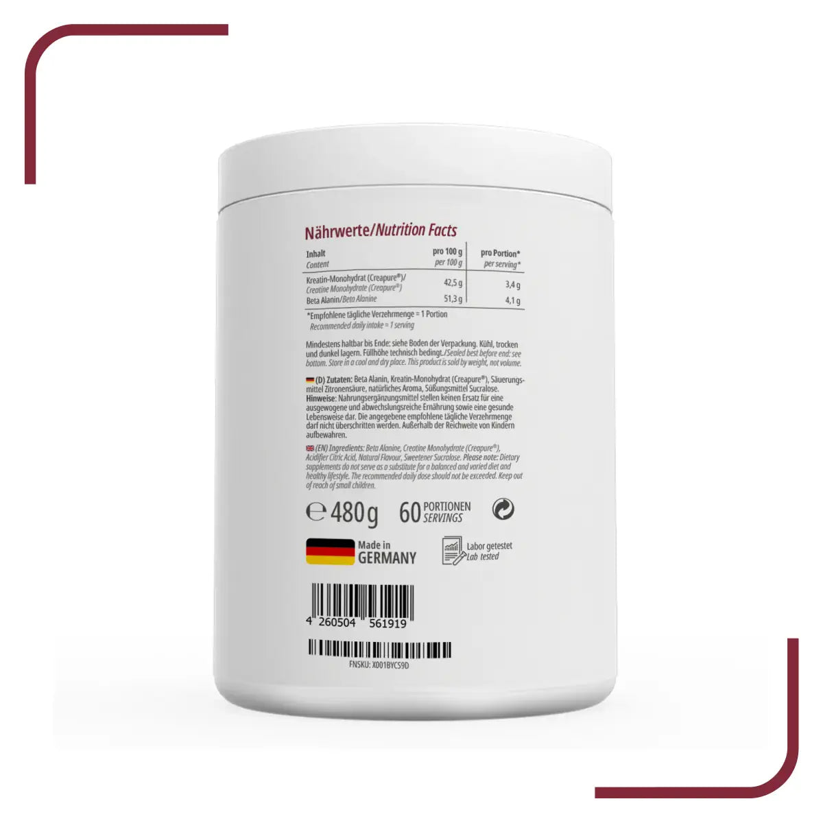 Perfect Strong - Creatine & Beta Alanine