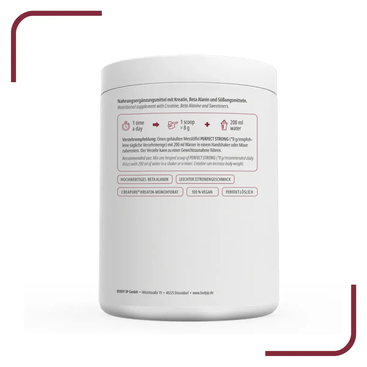 Perfect Strong - Creatine & Beta Alanine