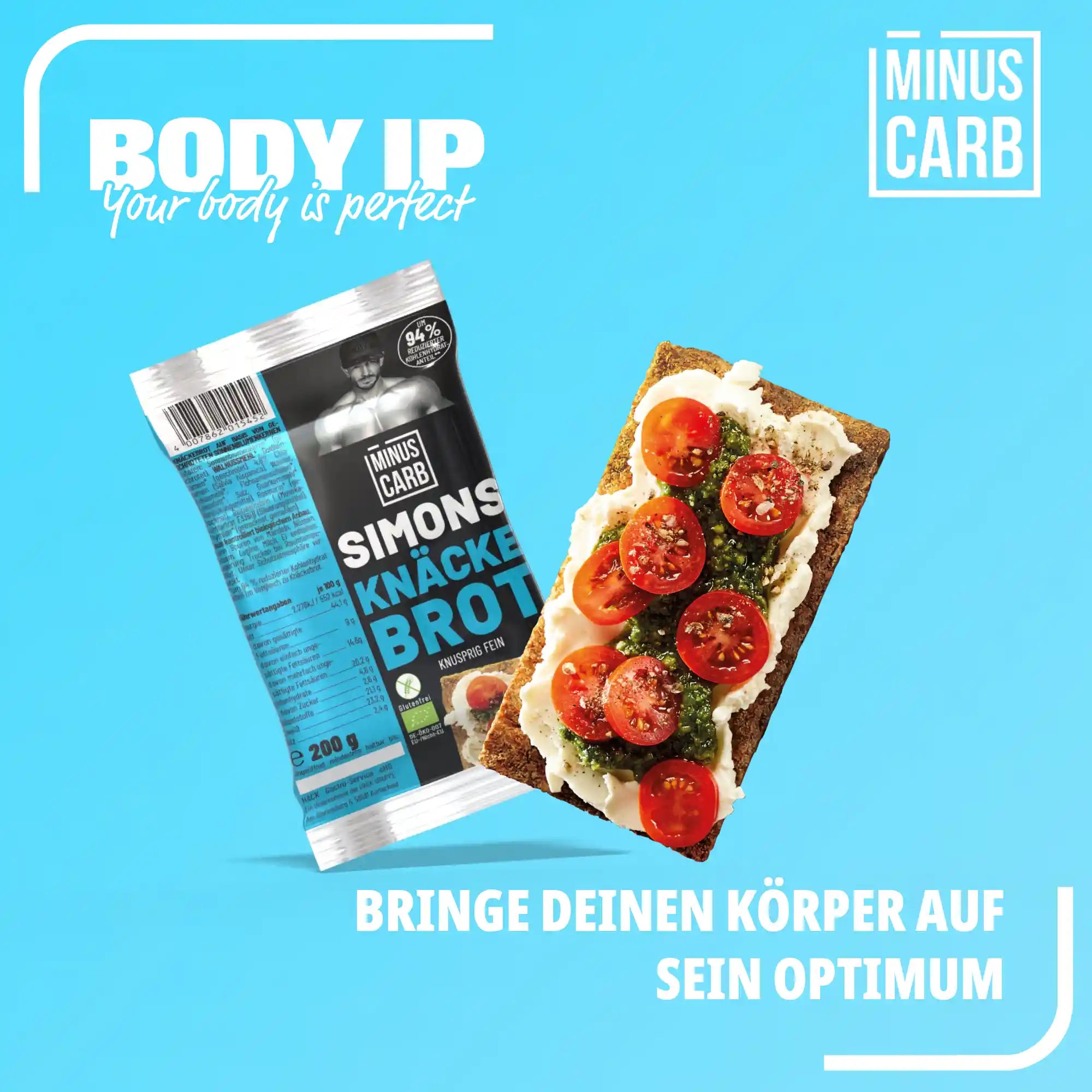 Simons Knäckebrot - Knusprig Fein