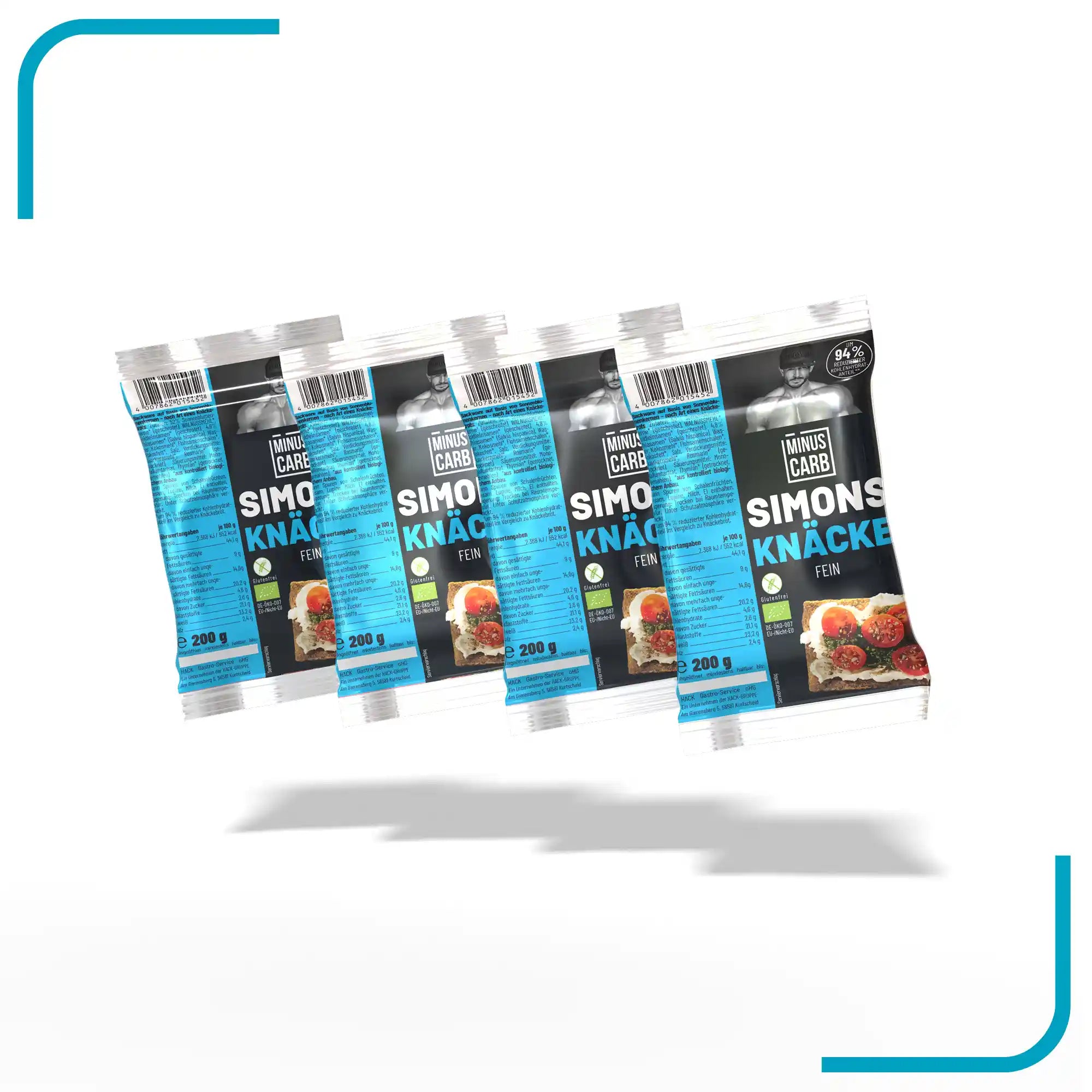 Simons Knäckebrot - Knusprig Fein