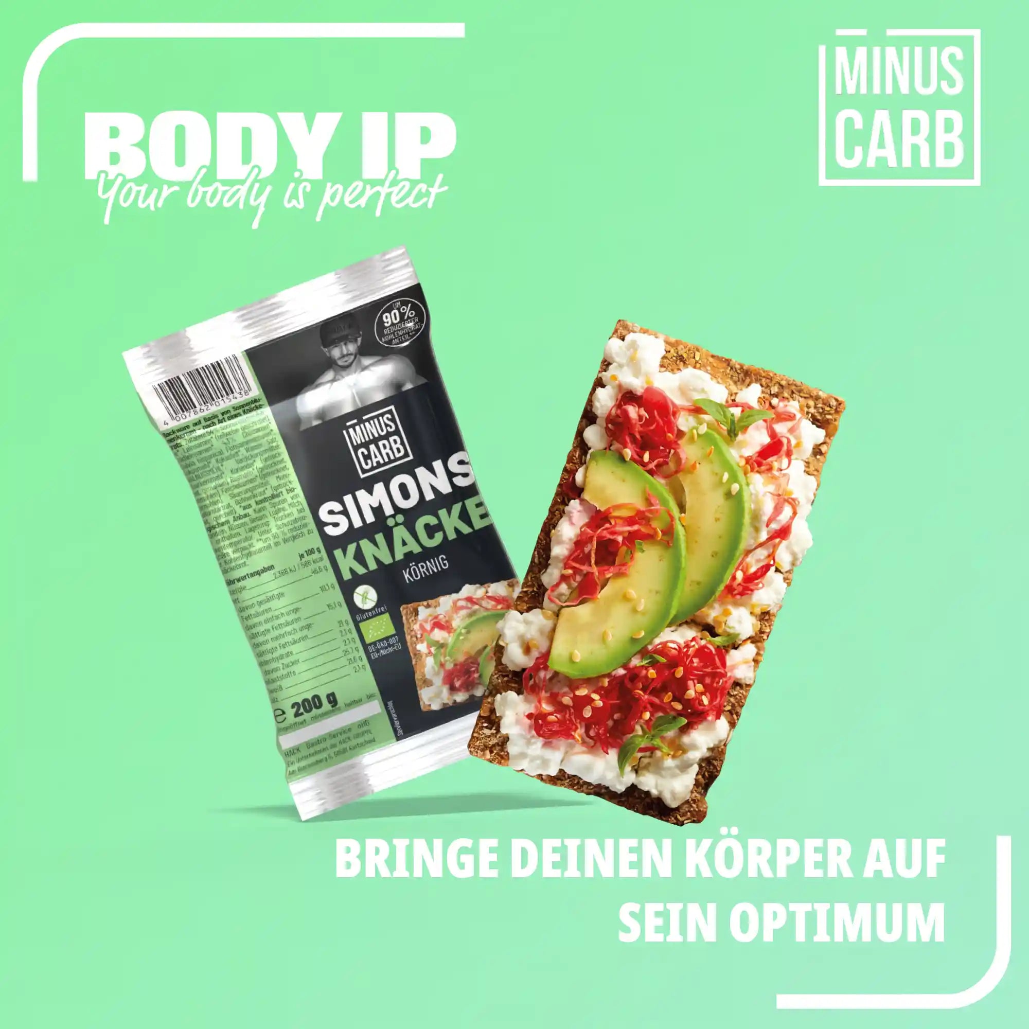 Simons Knäckebrot - Körnig Knusprig