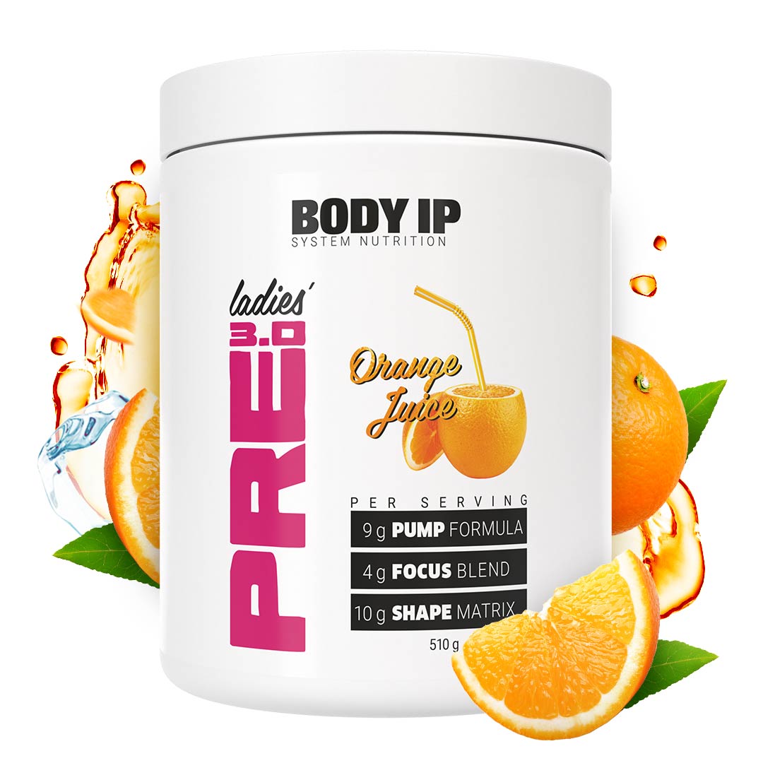 Ladies Pre Workout BODY IP Orange Juice