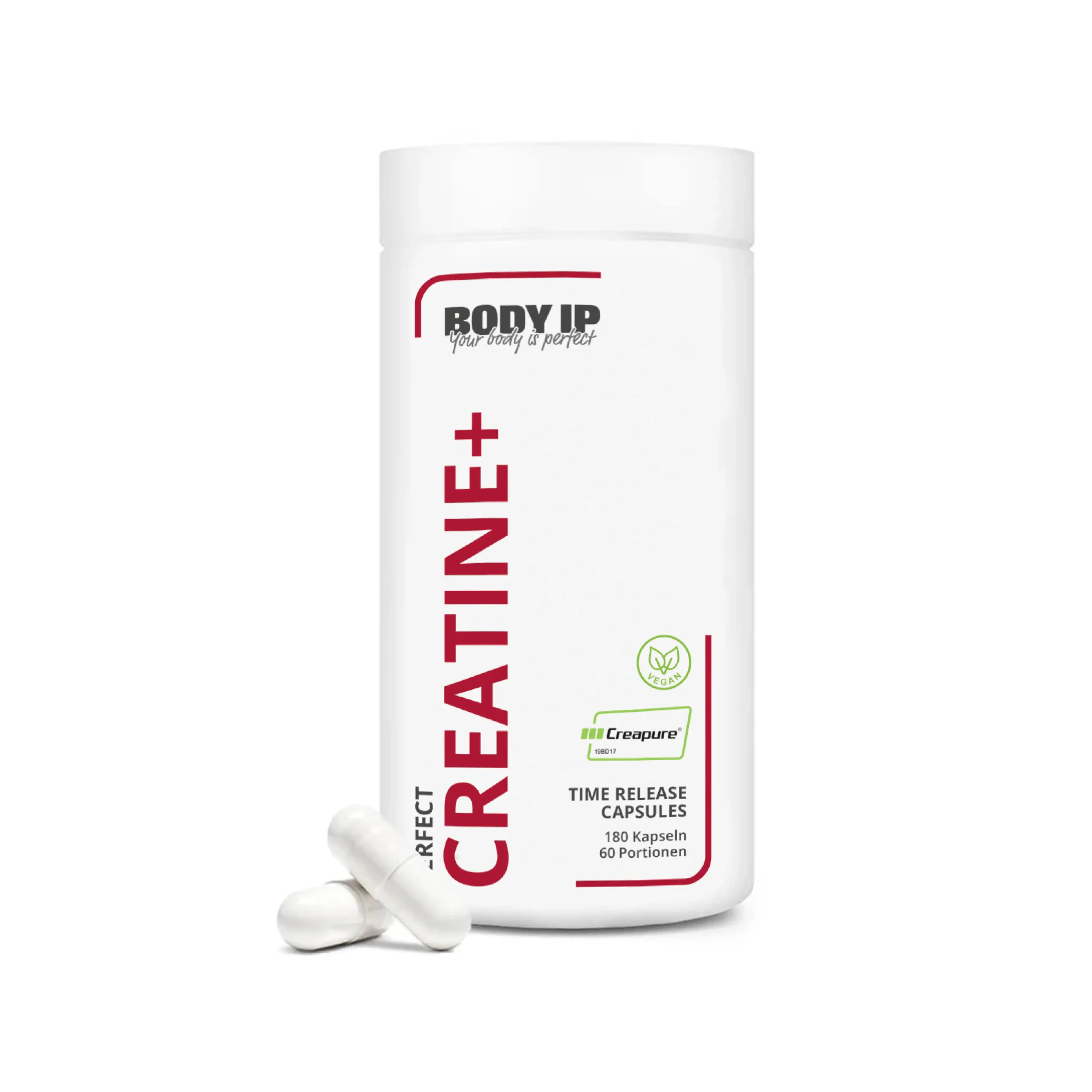 Creatine Monohydrat Creapure Time Release Kapseln BODY IP