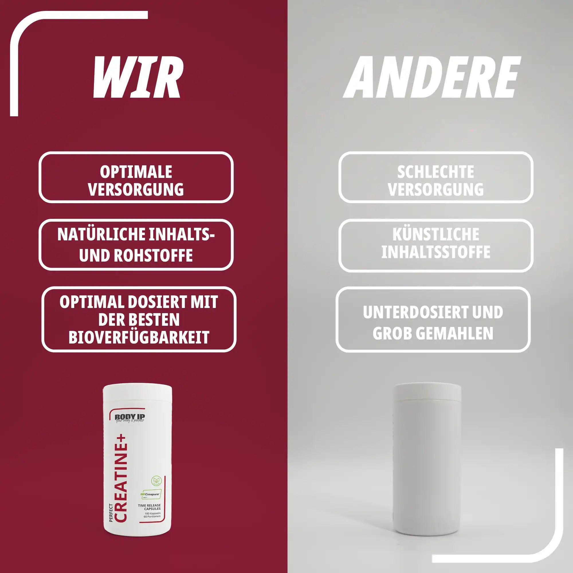 Kreatin-Kapseln - Perfect Creatine Plus