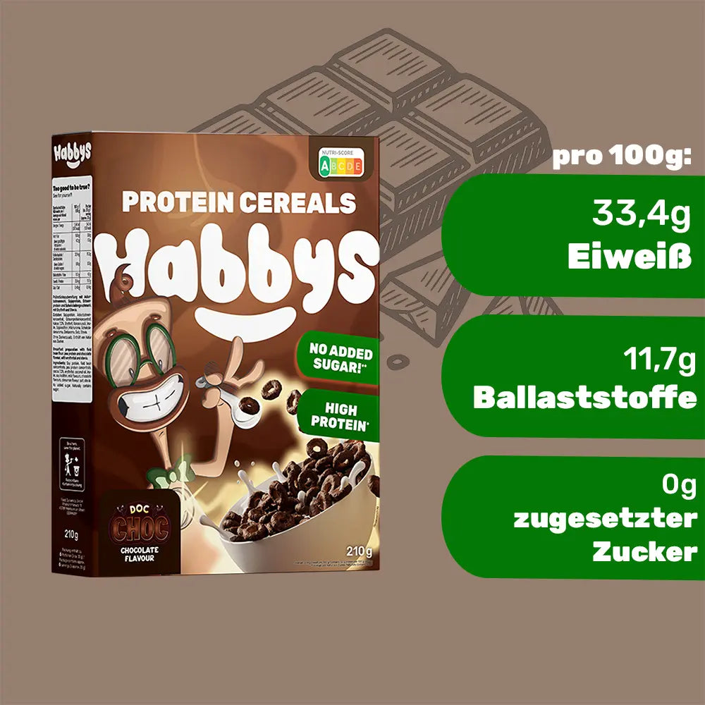 Habbys Protein Cereals Werte #geschmack_Doc Choc