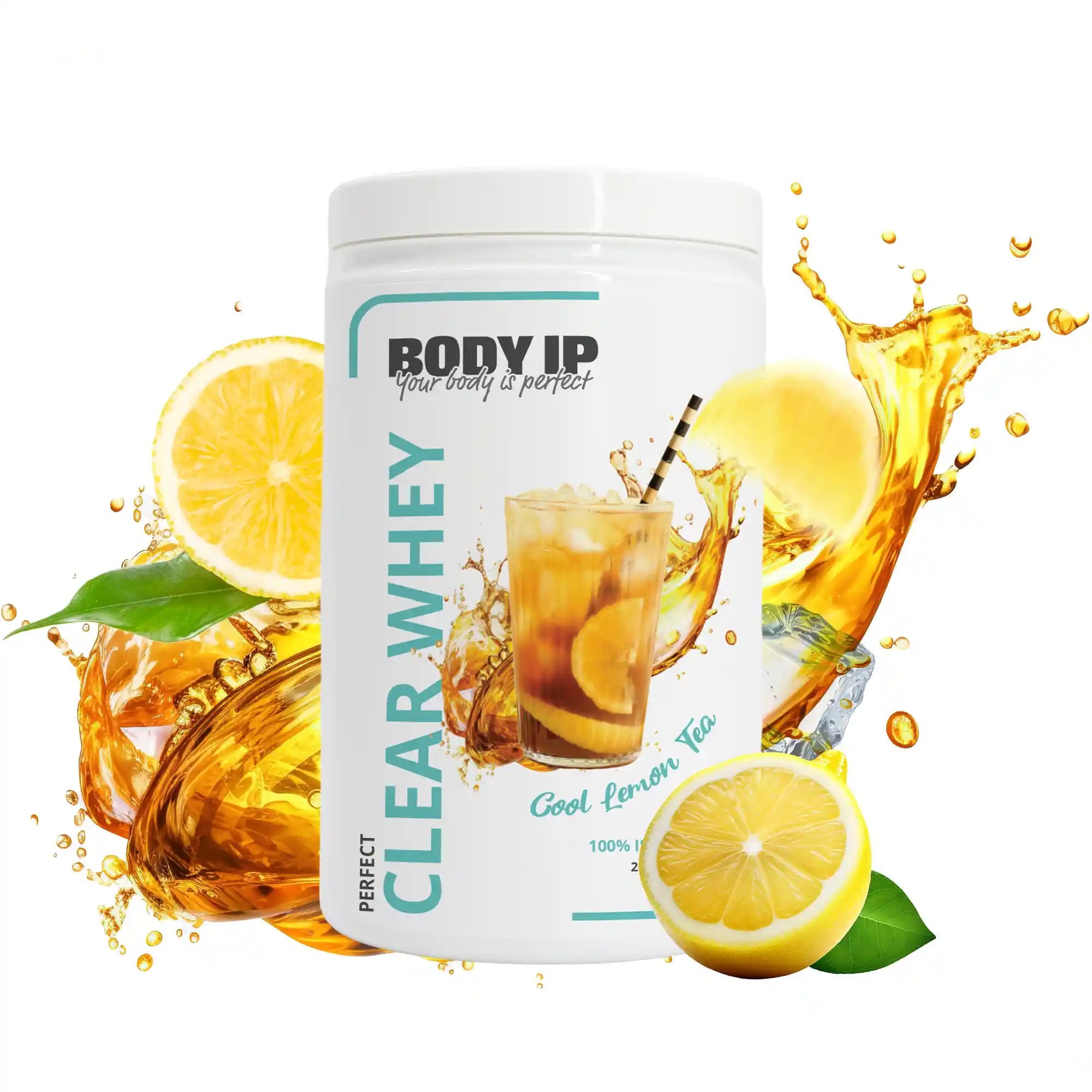 Perfect Clear Whey Isolat Cool Lemon Tea BODY IP #geschmack_Cool Lemon Tea
