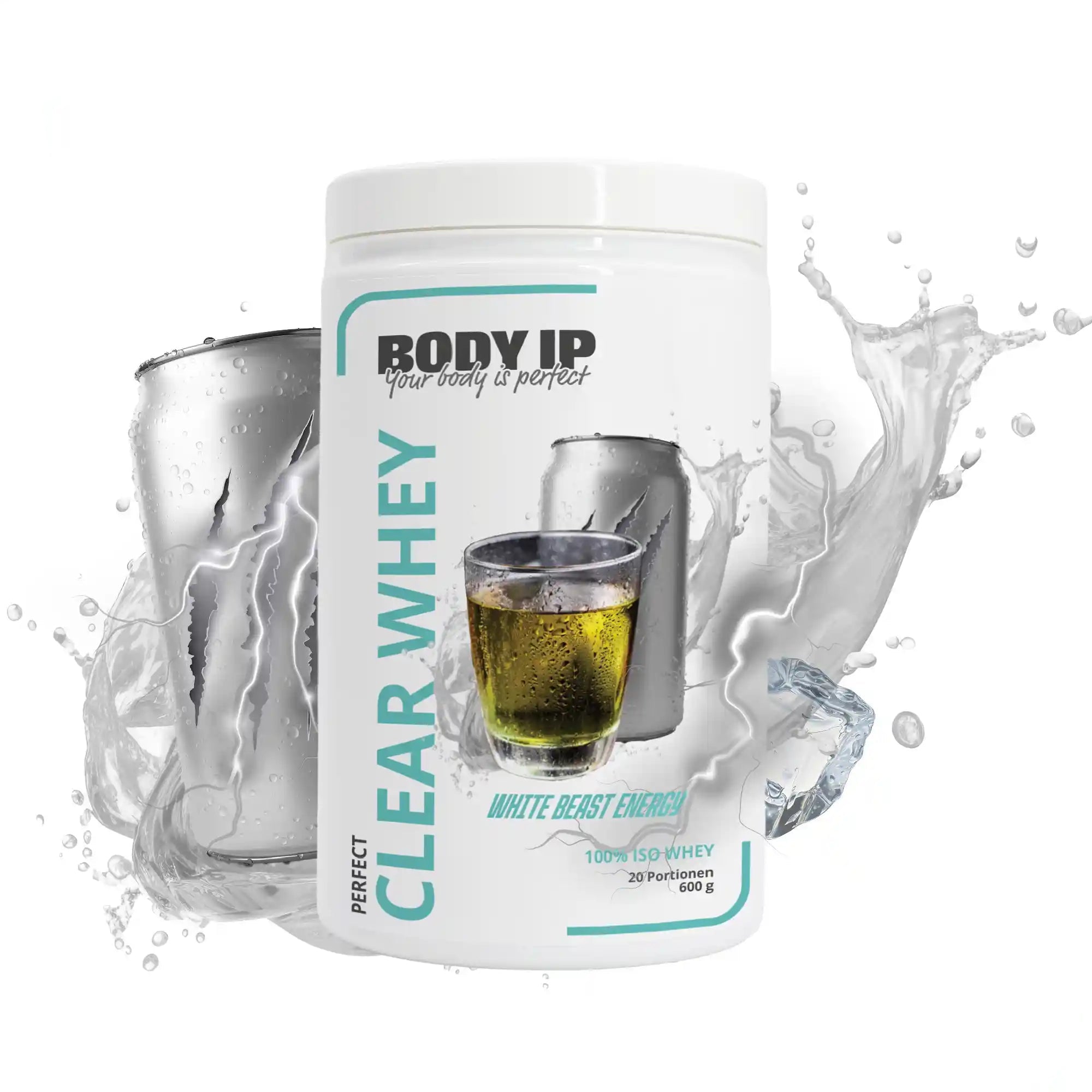 Perfect Clear Whey Isolat White Beast Energy BODY IP #geschmack_White Beast Energy