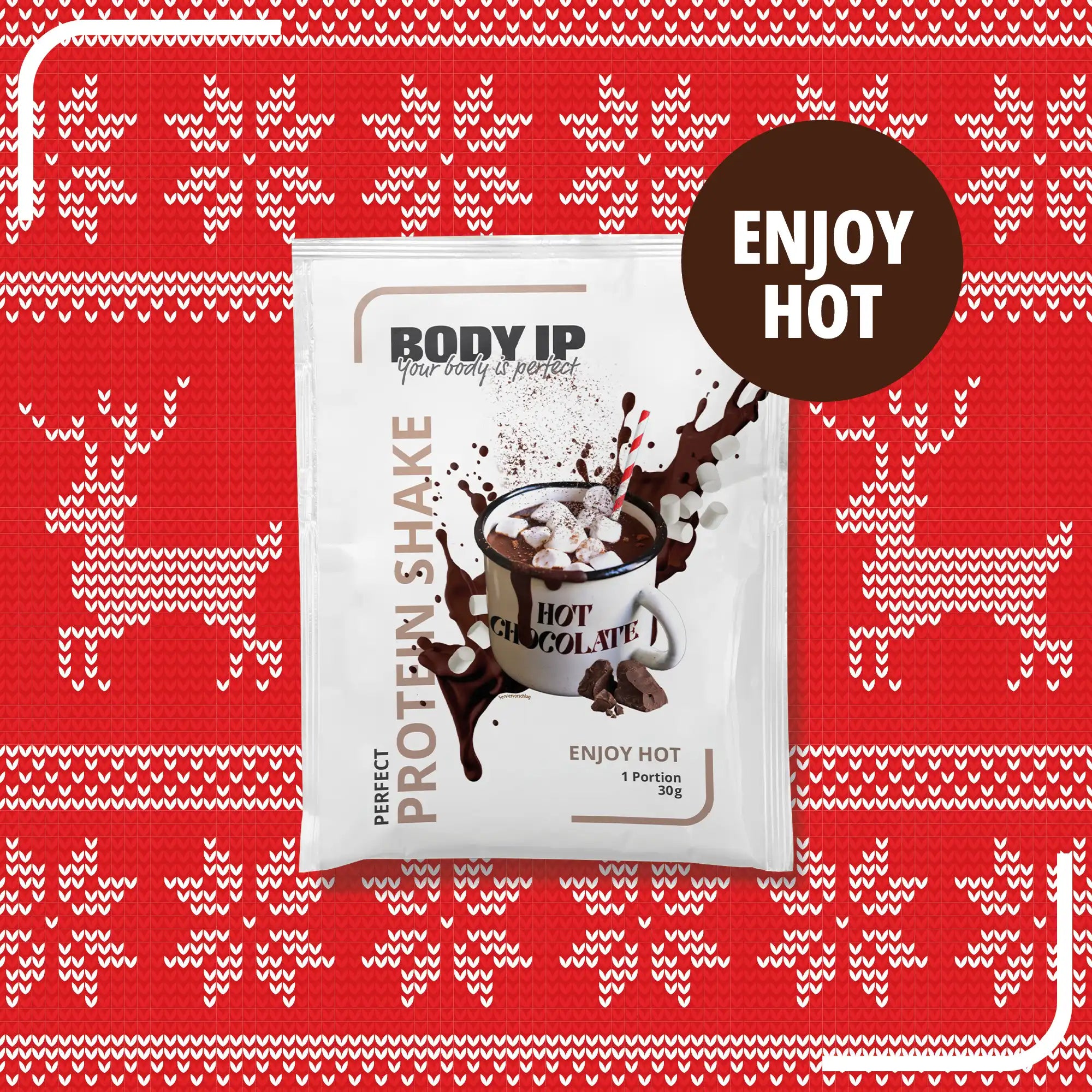 Perfect Protein Hot Chocolate Heisse Schokolade BODY IP Probe #geschmack_Hot Chocolate 30g