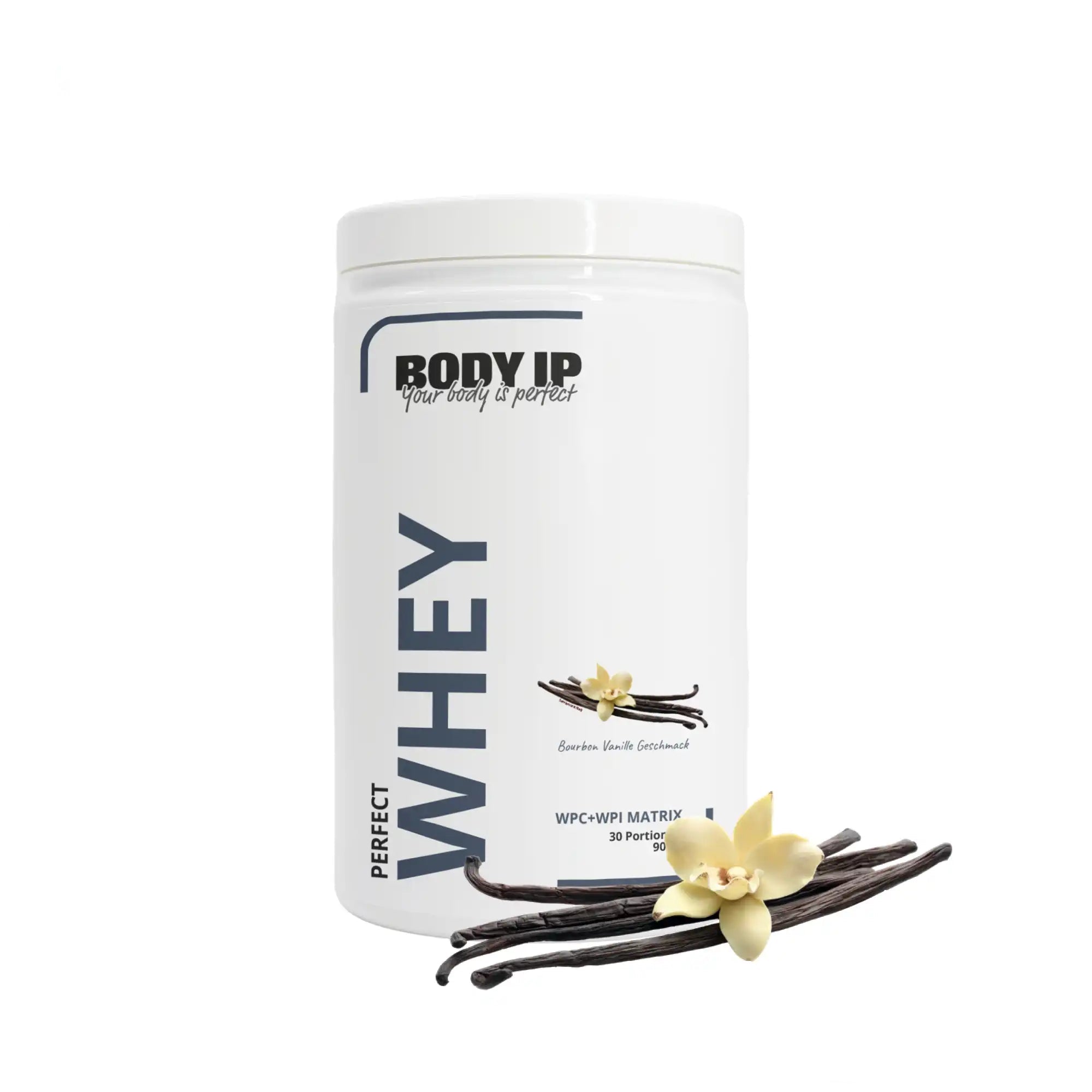 Whey Protein Bourbon Vanille BODY IP #geschmack_Bourbon Vanille