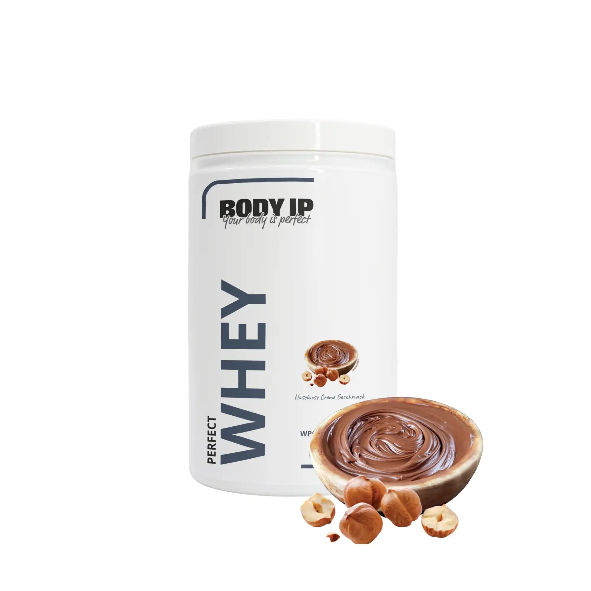 Whey Protein Haselnuss Creme BODY IP #geschmack_Haselnuss Creme