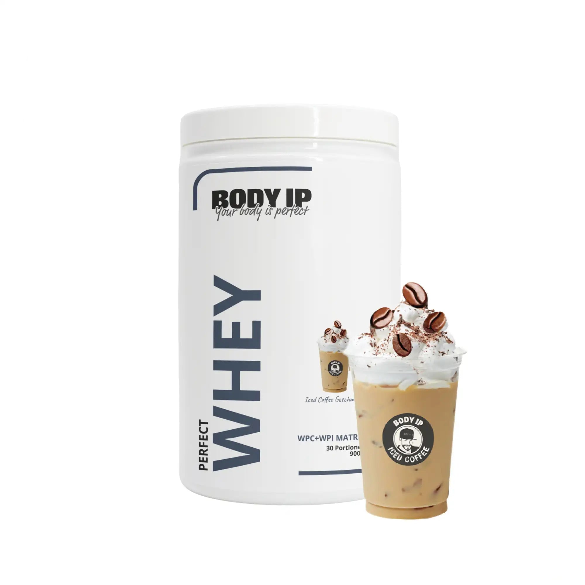 Whey Protein Iced Coffee BODY IP #geschmack_Iced Coffee