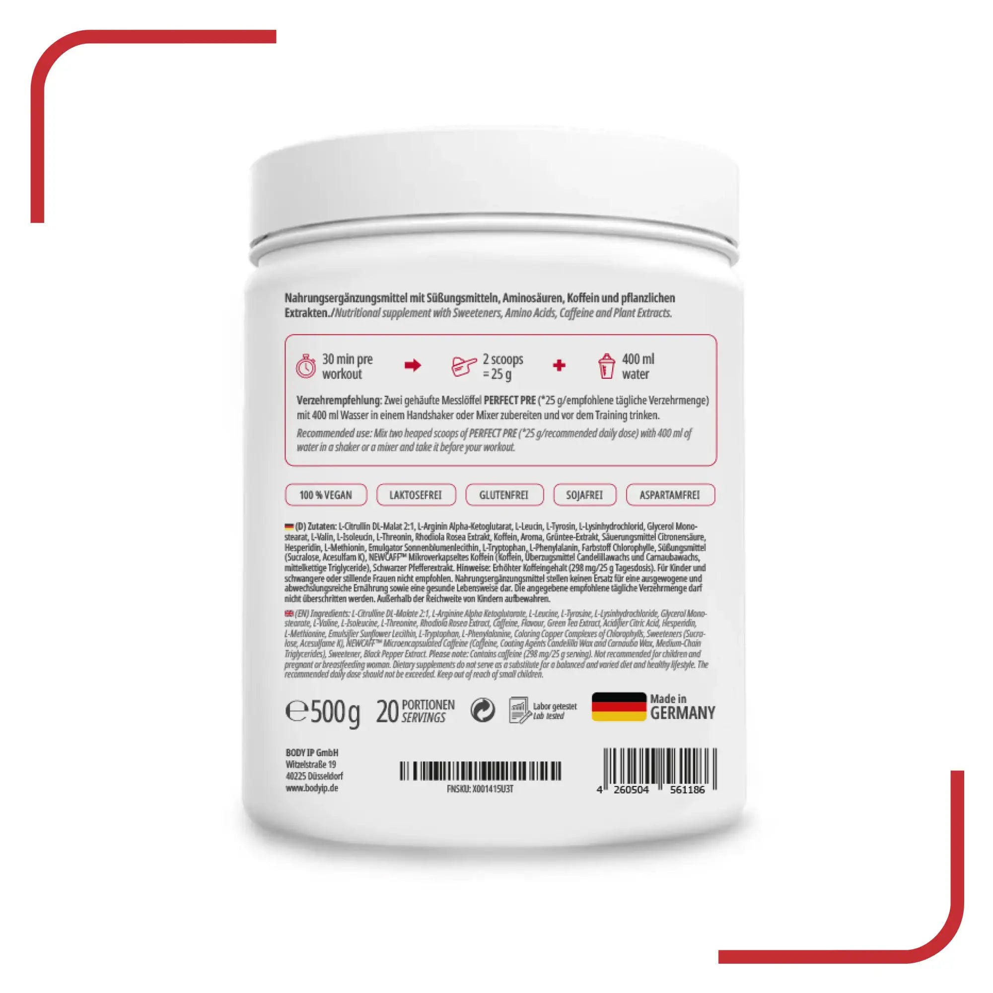 BODY IP Perfect Pre Workout
