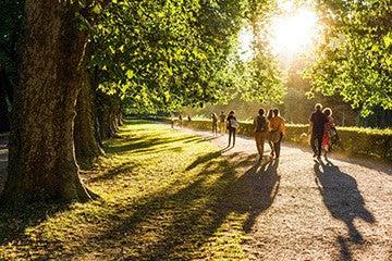 Genügend Schritte und Bewegung im Alltag