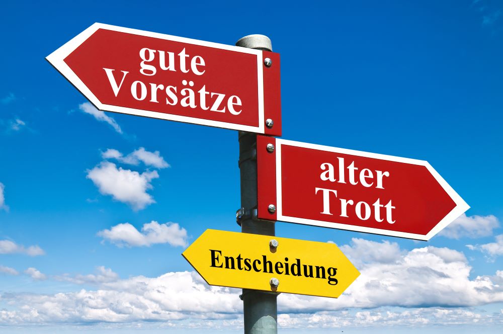 Gute Vorsätze – und nun?!