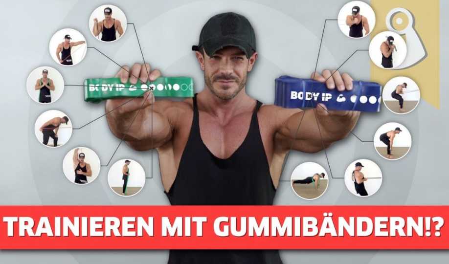 Muskelaufbau mit Bändern