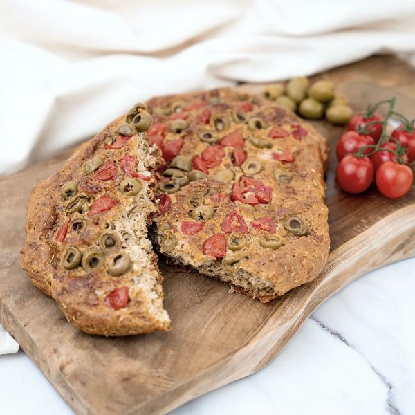Rezept für Protein Focaccia