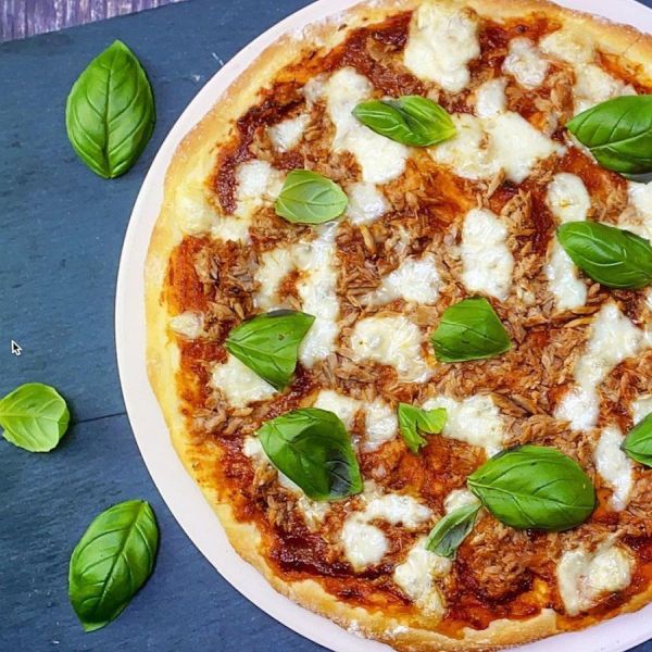 Zubereitung Protein Pizza mit Perfect Whey Geschmacksneutral 