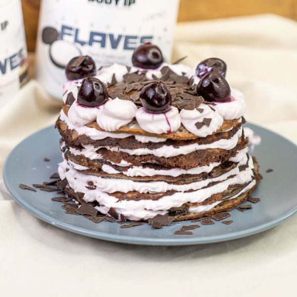 Pancake Pie mit Flaves Schwarzwälder-Kirsch