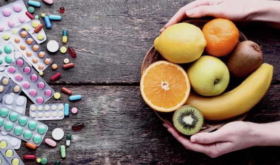 Obst gegen Vitaminpräperate
