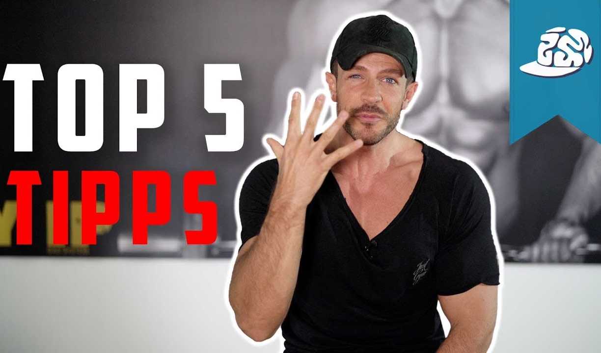 Muskelaufbau Top 5 Tipps für Einsteiger