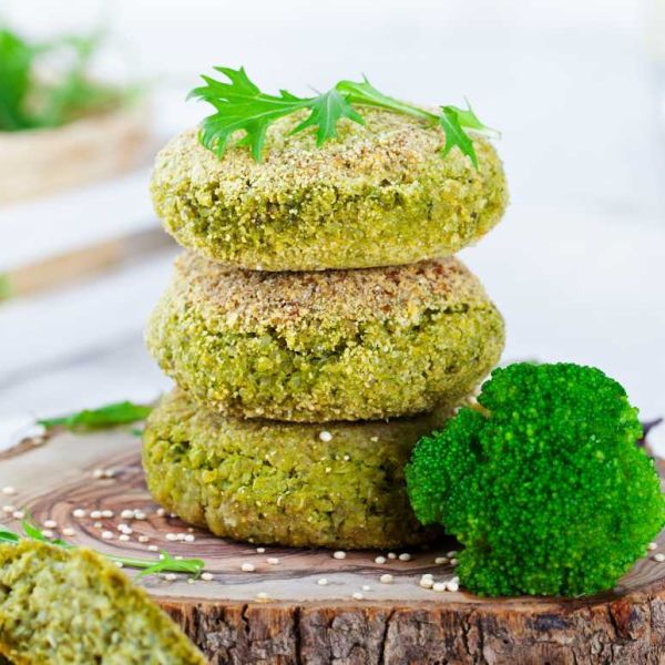 Vegetarische Brokkoli Frikadellen