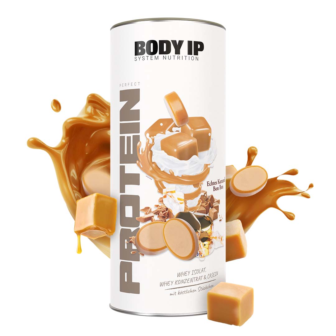 Perfect Protein Echtes Karamell Bon Bon BODY IP #geschmack_Echtes Karamell Bon Bon