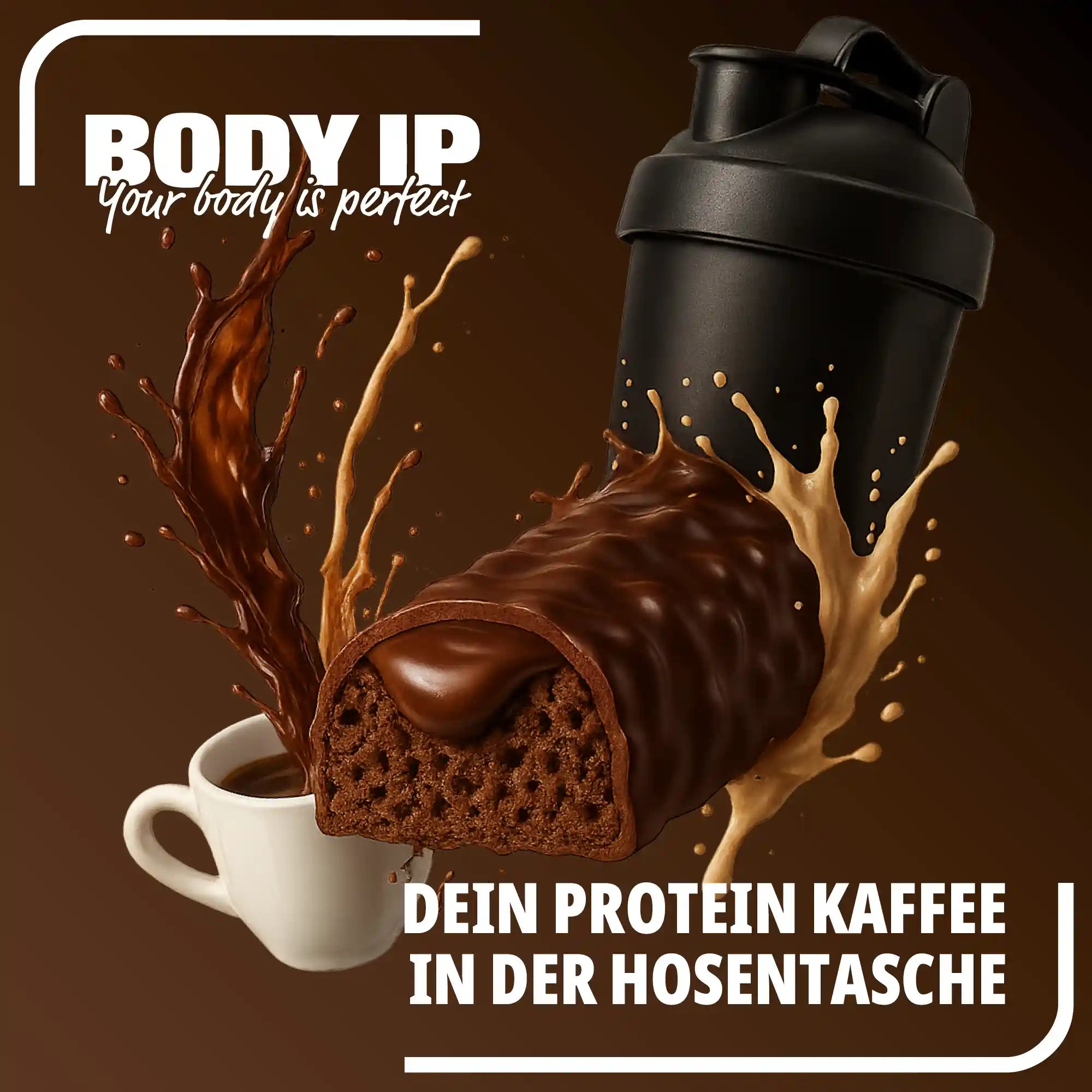 Pocket Protein Espresso Bar - der Proteinriegel